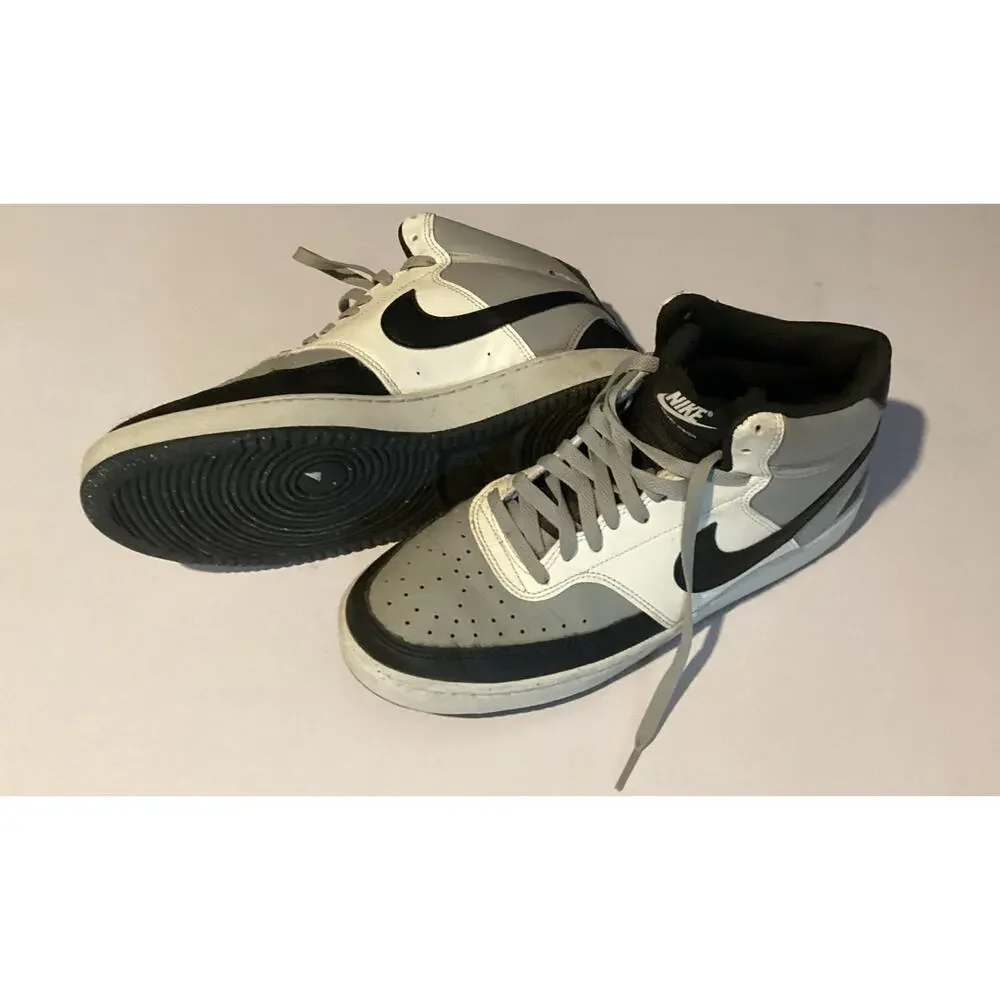 Nike COURT VISION MID NN Men's Smoke Grey Black DN3577-002 Sneakers Size 8